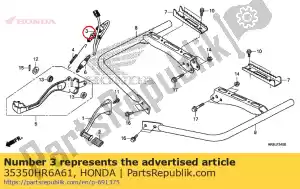 honda 35350HR6A61 switch assy., rr. stop - Bottom side