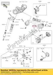 Qui puoi ordinare manico, rh da Kawasaki , con numero parte 460030601: