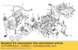 Ici, vous pouvez commander le commutateur assy., changer auprès de Honda , avec le numéro de pièce 35759MENA31: