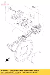 Here you can order the rear caliper assy rh. From Yamaha, with part number 5SEF580W0000: