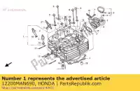 12200MAN690, Honda, comp. cabeça, cilindro honda nx slr 650 1996 1997 1998 1999, Novo