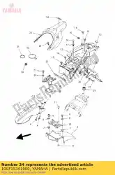 Aquí puede pedir emblema yamaha de Yamaha , con el número de pieza 10SF153A1000: