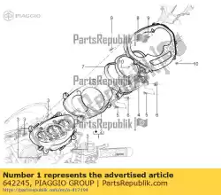 Qui puoi ordinare combinazione metro da Piaggio Group , con numero parte 642245: