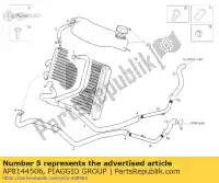 AP8144506, Piaggio Group, tubo de ventilación 7,5x3,5 aprilia derbi  area area 51 atlantic caponord dorsoduro gulliver mx rally rambla red rose red rose 608v rs rx rxv rxv sxv scarabeo sport city sport city cube sport city street sr sxv zd4tv000, zd4tv001, zd4tva00, zd4tva01, zd4tvc00,  zd4vfb00, zd4vfd00, z, Nuevo