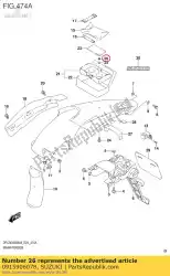 Here you can order the nut from Suzuki, with part number 0915906078: