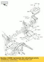 320980020, Kawasaki, case-tool vn1700c9f kawasaki vn vulcan 1700 2009 2010 2011 2012 2013 2014 2015 2016, Novo