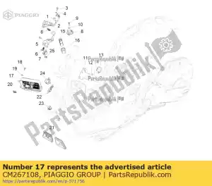 Piaggio Group CM267108 elektronisches steuergerät - Il fondo