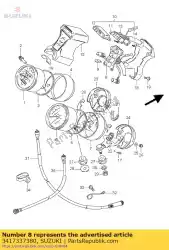 Aquí puede pedir no hay descripción disponible de Suzuki , con el número de pieza 3417337380: