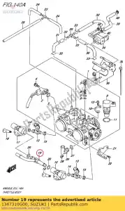 suzuki 1347310G00 brandstofpijp - Onderkant