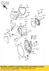 Ici, vous pouvez commander le couvercle, dégagement zr1000-a1 auprès de Kawasaki , avec le numéro de pièce 140911529: