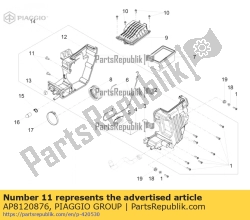 Aprilia AP8120876, Spina, OEM: Aprilia AP8120876