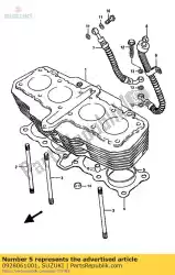 Here you can order the o ring d:2 id:6 from Suzuki, with part number 0928061001: