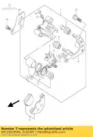 6913302B40, Suzuki, shim suzuki rm 80 85 2000 2001 2002 2003 2004, Nuovo