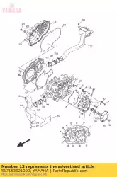 Qui puoi ordinare tappo, livello olio da Yamaha , con numero parte 517153621000: