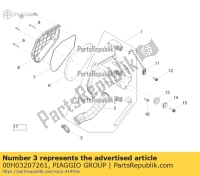 00H03207261, Aprilia, tubo, Nuovo