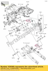 Here you can order the sleeve,12. 1x20x74 zx750-e1 from Kawasaki, with part number 420361102: