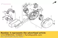 17219MBA300, Honda, guarnizione, filtro dell'aria honda vt 750 1997 1998 1999 2000 2001, Nuovo