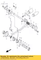 1268036810, Suzuki, Attuatore, scarico suzuki rm  rm125 125 , Nuovo