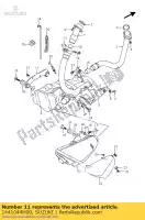 1441044H00, Suzuki, wspornik komp., mu suzuki sfv gladius u  ua aue a sfv650a 650 , Nowy