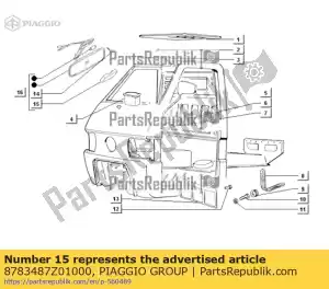 Piaggio Group 8783487Z01000 tappo - Il fondo