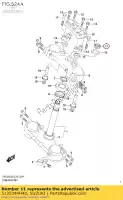 5135349H40, Suzuki, dado, steer.stem suzuki  rm z 250 2016 2017 2018 2019, Nuovo