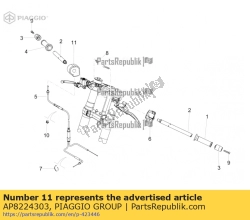 Aprilia AP8224303, Rh lichten selector, OEM: Aprilia AP8224303