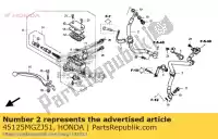 45125MGZJ51, Honda, tuyau comp a, fr br honda cb  f xa fa cbr ra x r cb500fa 500 , Nouveau