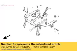 Tutaj możesz zamówić czujnik, temperatura powietrza od Honda , z numerem części 36152MY4003: