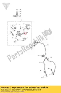 triumph T2025915 z??czka rurowa m / cyl - Dół