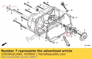 honda 22830GELA80 geen beschrijving beschikbaar op dit moment - Onderkant