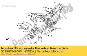 Honda 50196MM9000 reste, corne - La partie au fond