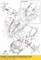 BS7XF83F20P0, Yamaha, os?ona cia?a sub a yamaha  320 2019, Nowy