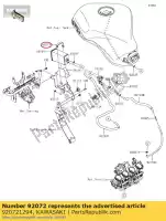 920721294, Kawasaki, opaska, narz?dzie, l = 82 zx750-j2 kawasaki  zxr zz r zzr 600 750 1000 1991 1992 1993 1994 1995 1996 1997 1998 1999 2001 2002 2003 2004 2005 2006 2017 2018 2019 2020 2021, Nowy