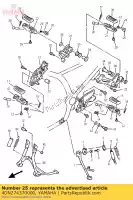 43105MB4017, Honda, comp pad., rr. (demander) honda vt 1100 1988, Nouveau