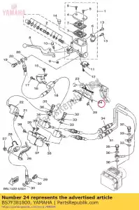 yamaha BS7F381800 copertura, sterzo - Il fondo