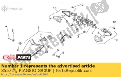 Aprilia 855721, Reflektor, OEM: Aprilia 855721