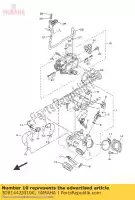 3D81442J0100, Yamaha, pijp, geluiddemper 2 yamaha  xvs 1300 2011 2014 2015 2016 2017 2018, Nieuw