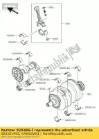 920281492, Kawasaki, bus, aansluitende ro kawasaki el eliminator b f zxr  l d e h zx400 r m j gpx ex250 ninja k el250 gpx250r zxr400 el250d el250e zz r250 el252 250r 250 252 400 , Nieuw