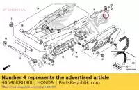 40546KRH900, Honda, tappo forcellone posteriore honda  150 190 2017 2018, Nuovo