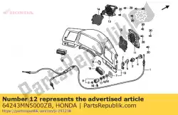 Aqui você pode pedir o grade, r. Alto-falante * tipo2 * (ano121l) (tipo2) em Honda , com o número da peça 64243MN5000ZB: