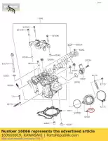 160660019, Kawasaki, 01 corpo titular-borboleta kawasaki  250 2020, Novo