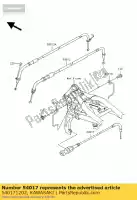 540171202, Kawasaki, cable-starter vn1500-j1 kawasaki vn 1500 1600 1999 2000 2001 2002 2003 2004 2005 2006 2007, New