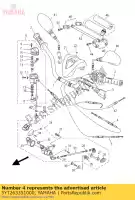 5YT263351000, Yamaha, câble, embrayage yamaha yfm 350 2004 2005 2006 2007 2008 2009 2010 2011 2012 2013, Nouveau