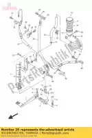 901090500700, Yamaha, Bolt yamaha  fjr mt 1300 1670 2005 2006 2007 2008 2009 2010 2011 2014 2015 2016 2017 2018 2019 2020 2021, New