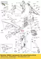 390610592, Kawasaki, radiateur-assy kawasaki kx  d c kx85 lw sw big wheel kx85ii 85 , Nouveau