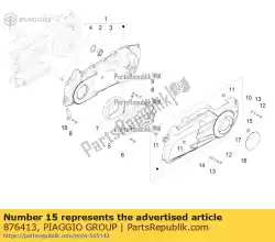 Tutaj możesz zamówić odst? Pnik od Piaggio Group , z numerem części 876413: