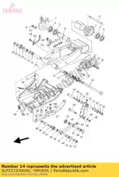 Tutaj możesz zamówić krzew 1 od Yamaha , z numerem części 5LP221230000: