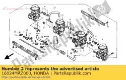 Here you can order the joint set from Honda, with part number 16024MAZ000: