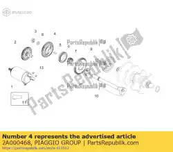 Tutaj możesz zamówić przek? Adnia steruj? Ca wa? U rozrz? Dczego od Piaggio Group , z numerem części 2A000468: