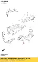 9443014J00, Suzuki, pipe comp, lucht i suzuki gsx r600 gsxr600 600 , Nieuw